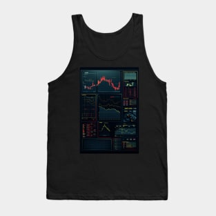 Day trading candle stick dashboard patterns Tank Top